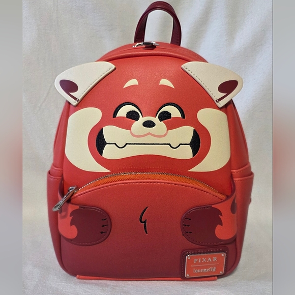 Loungefly Handbags - NWT Disney Pixar Turning Red Mei Figural Loungefly Mini Backpack